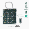 Sustaination x Dinda EasyFold Tote Bag | Tas Belanja Lipat (40x45cm)