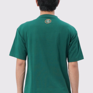 Zeira X Monez Oversized Graphic T-Shirt Emerald Green